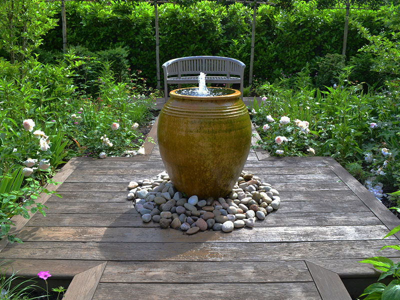 Ali baba style water feature